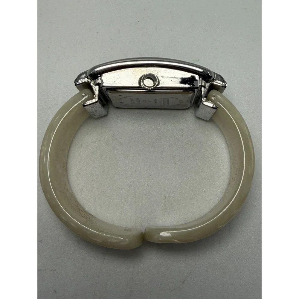 R.J. Graziano RJG134L Ladies Cuff Bangle Watch New Battery 31MM 6